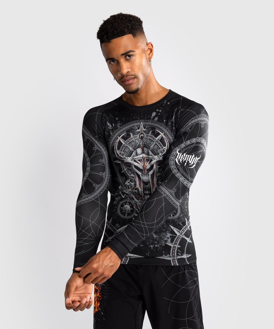 venum gladiator 5.0 Ανδρικό Μακρυμάνικο rashguard - ΜαύροΑσημί