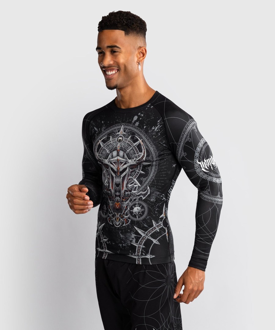venum gladiator 5.0 Ανδρικό Μακρυμάνικο rashguard - ΜαύροΑσημί