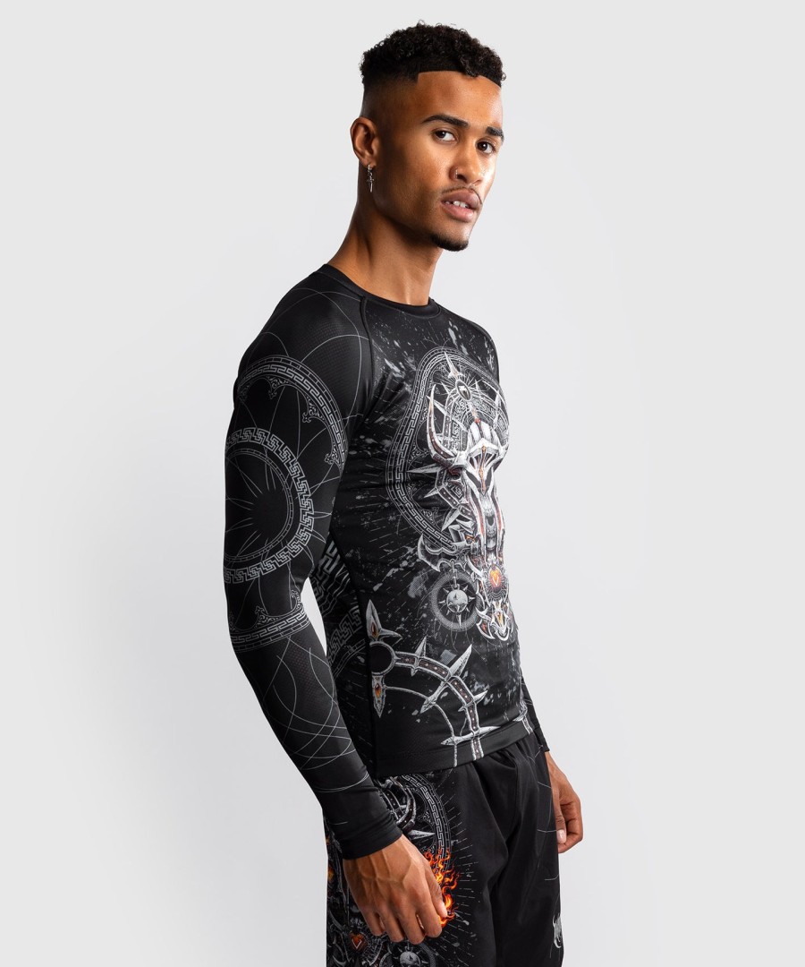 venum gladiator 5.0 Ανδρικό Μακρυμάνικο rashguard - ΜαύροΑσημί