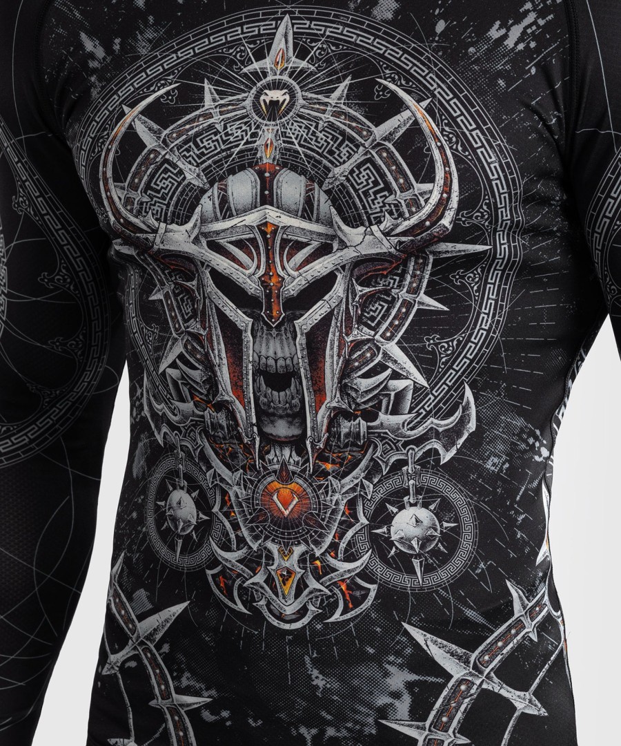 venum gladiator 5.0 Ανδρικό Μακρυμάνικο rashguard - ΜαύροΑσημί