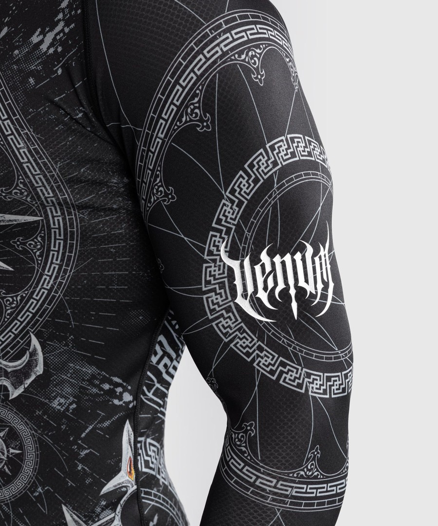 venum gladiator 5.0 Ανδρικό Μακρυμάνικο rashguard - ΜαύροΑσημί