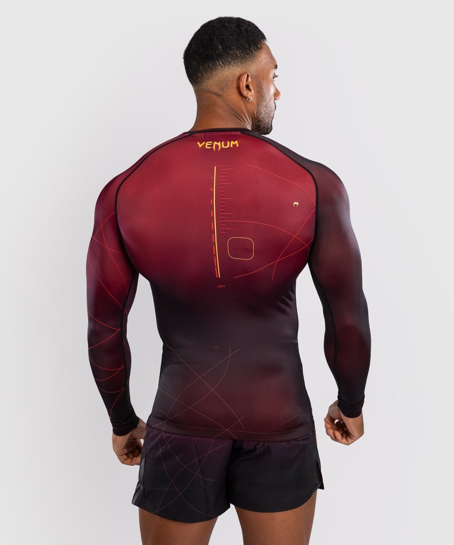venum tactical xt Ανδρικό Μακρυμάνικο rashguard - ΜαύροΜπορντόΧρυσό