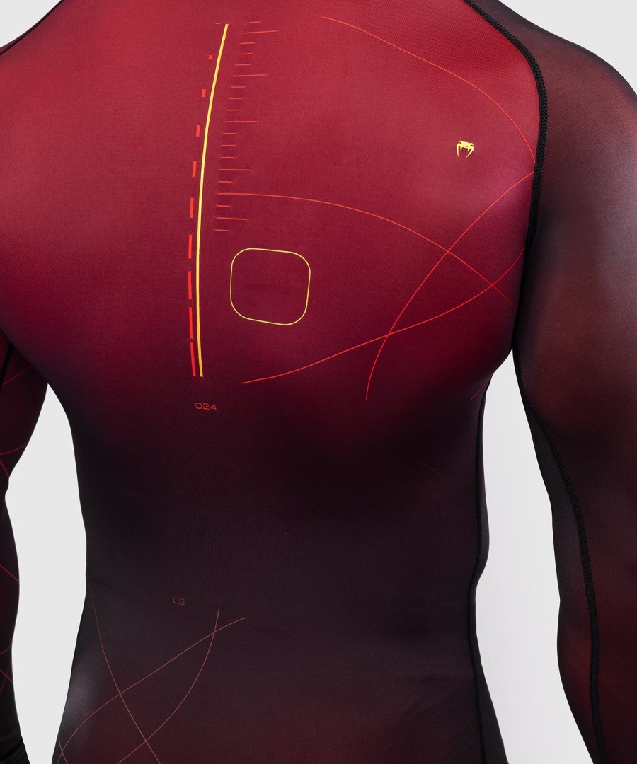 venum tactical xt Ανδρικό Μακρυμάνικο rashguard - ΜαύροΜπορντόΧρυσό