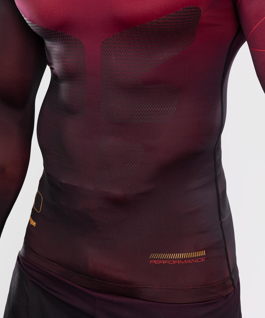 venum tactical xt Ανδρικό Μακρυμάνικο rashguard - ΜαύροΜπορντόΧρυσό