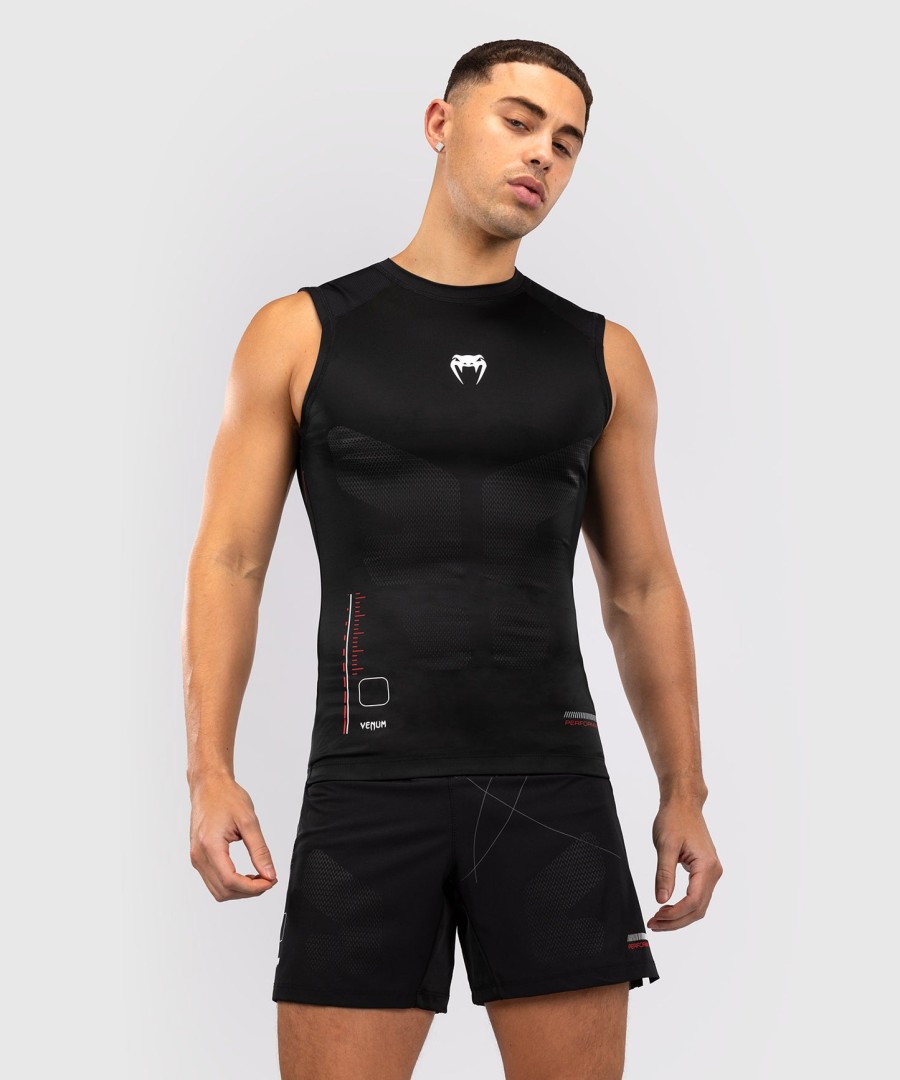 venum tactical xt Αμάνικο rashguard - ΜαύροΦωτιά Κόκκινο
