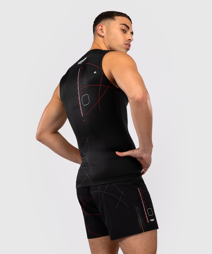 venum tactical xt Αμάνικο rashguard - ΜαύροΦωτιά Κόκκινο