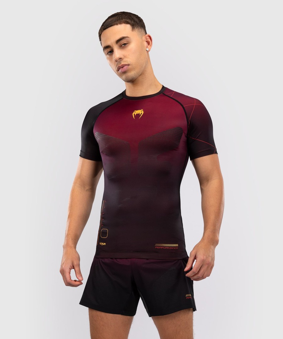 Κοντόμανικο προστατευτικό venum tactical xt - ΜαύροΜπορντόΧρυσό