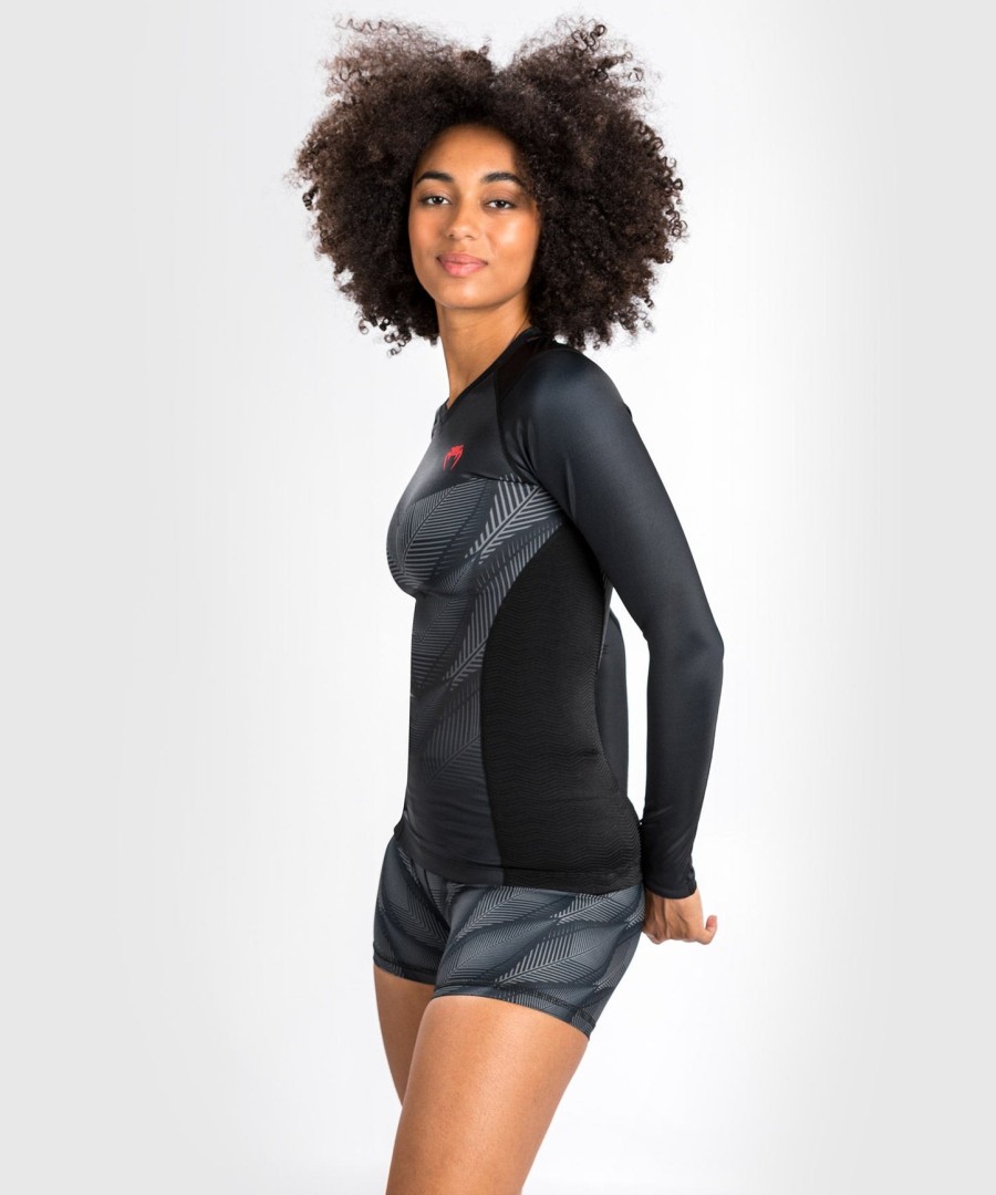 venum phantom rashguard με μακριά μανίκια - Για γυναίκες - ΜαύροΚόκκινο