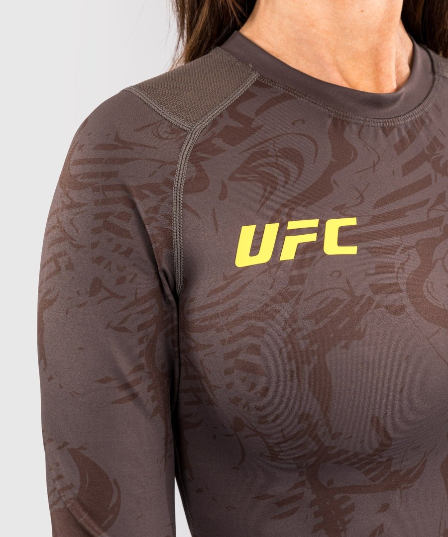 ufc fusion από venum fight week Γυναικείο Μακρυμάνικο Ρούχα performance - Γήινο Καφέ
