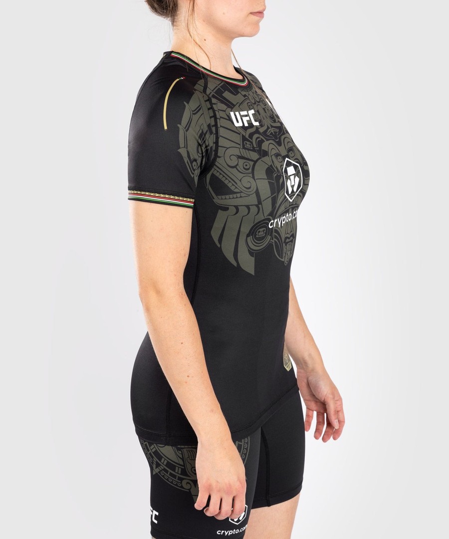 noche ufc by venum authentic fight night Γυναικείο Ρούχα με Κοντό Μανίκι - Μαύρο
