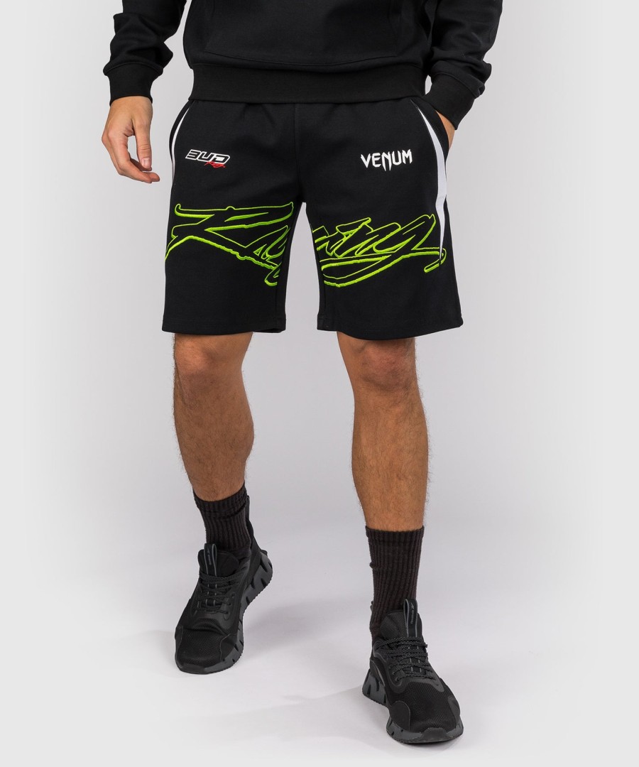 venum x bud racing Ανδρικό Βαμβακερό Σορτς - ΜαύροΛευκόΛαχανί