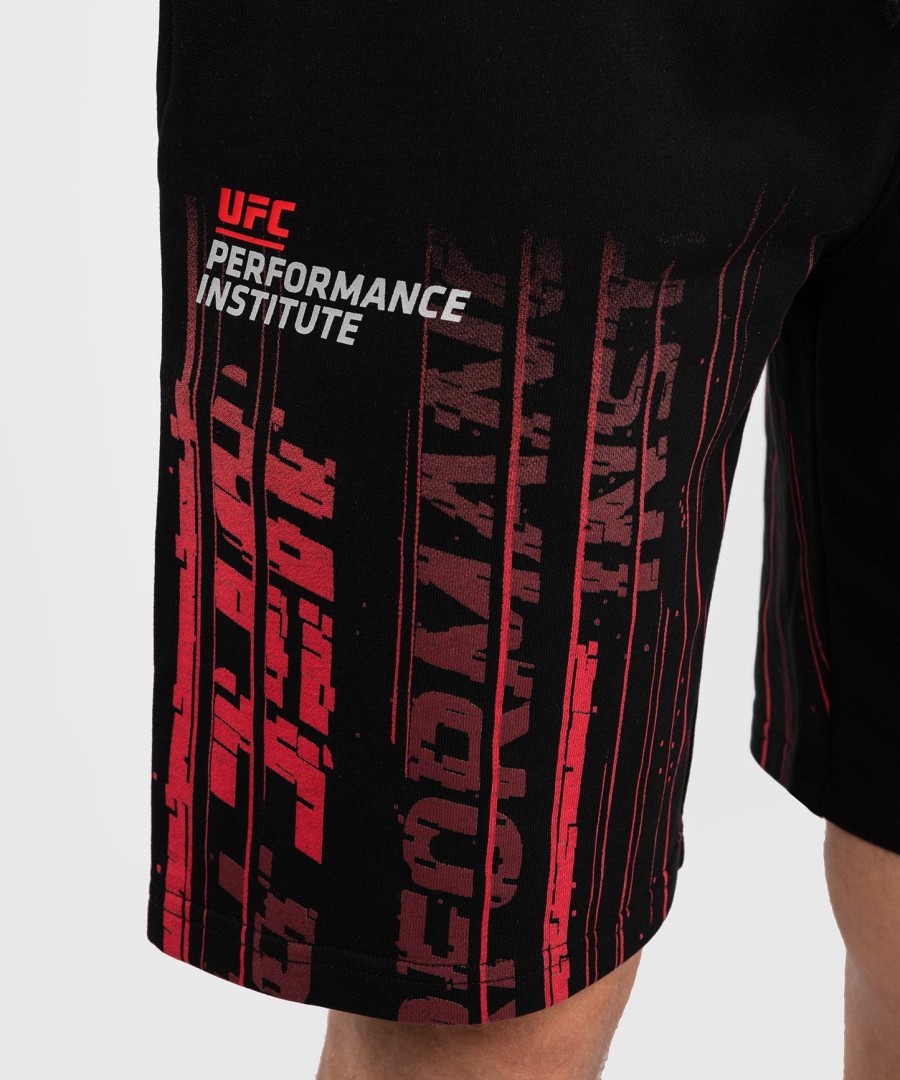 ufc venum performance institute 2.0 Ανδρικό Βαμβακερό Σορτς - ΜαύροΚόκκινο