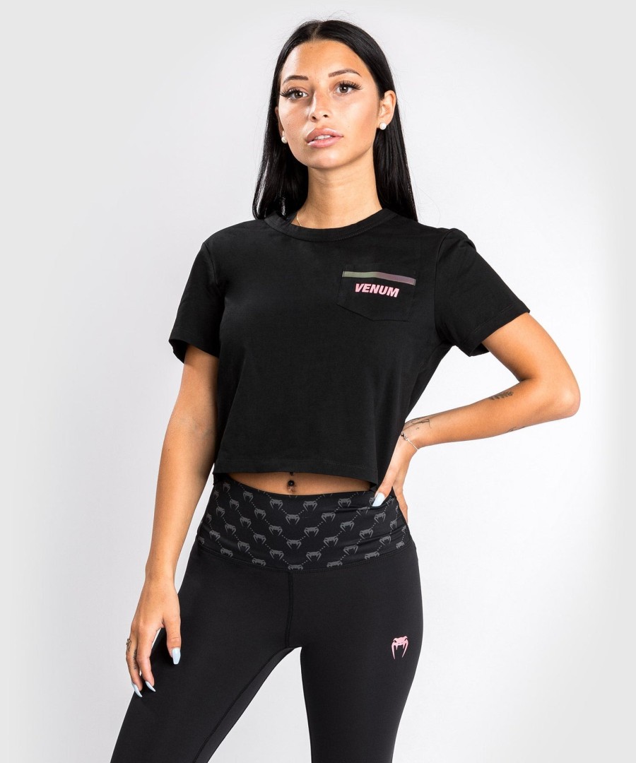 Μπλούζα venum pink pocket - Για γυναίκες - ΜαύροΡοζ Χρυσό