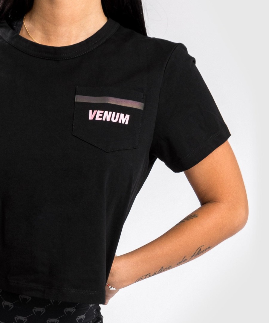 Μπλούζα venum pink pocket - Για γυναίκες - ΜαύροΡοζ Χρυσό