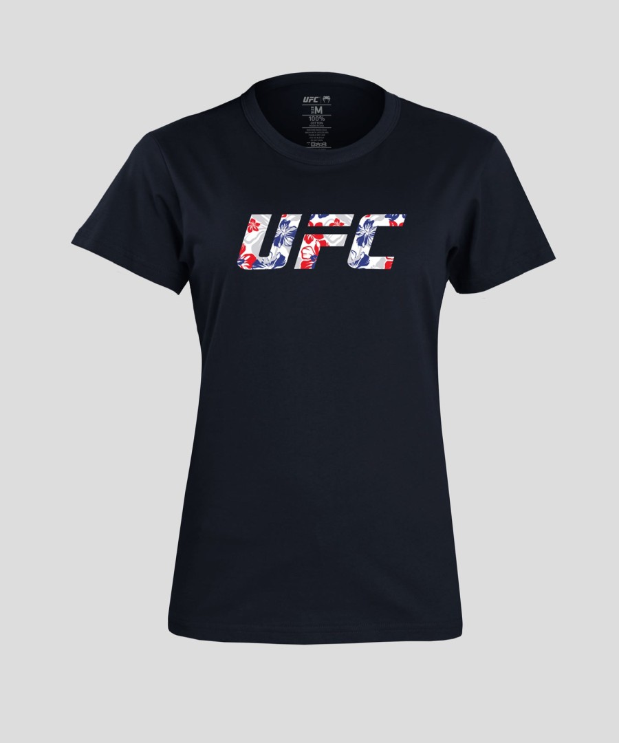 Γυναικείο t-shirt ufc unrivaled by venum navy max holloway