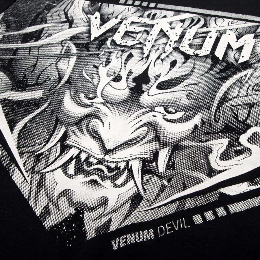 Μπλούζα venum devil - ΛευκόΜαύρο
