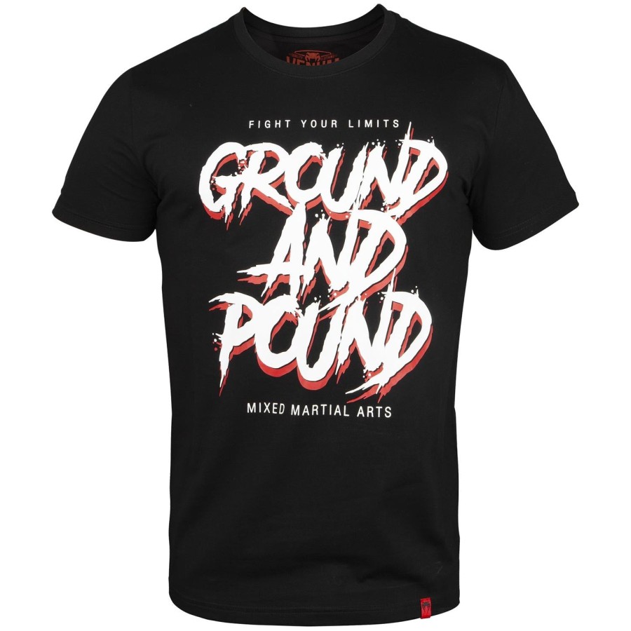 Μπλούζα venum ground and pound - Μαύρο