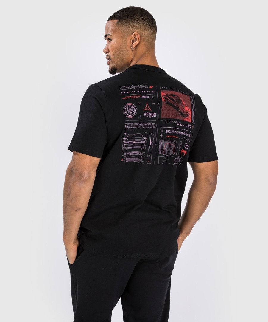 Ανδρικό t-shirt venum x dodge banshee - Μαύρο