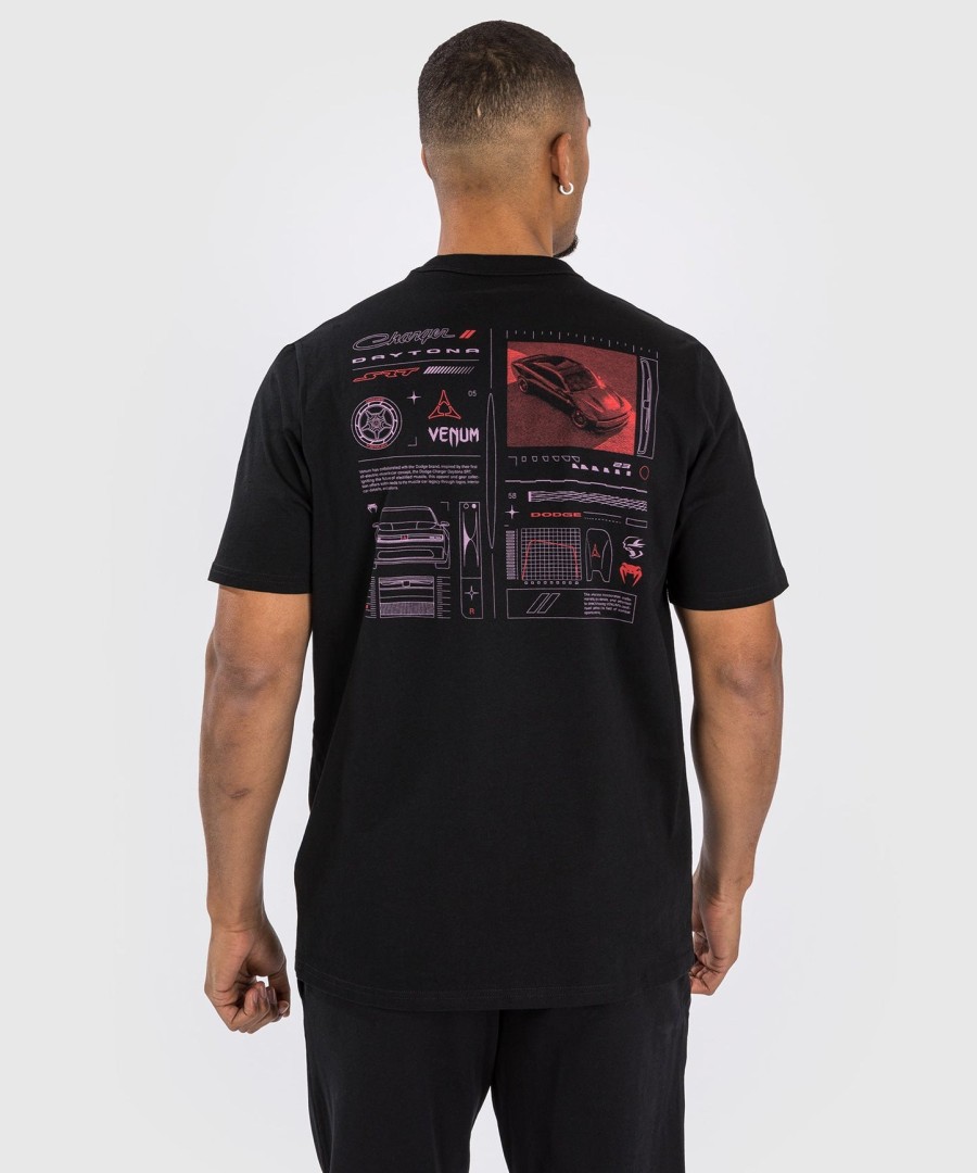 Ανδρικό t-shirt venum x dodge banshee - Μαύρο