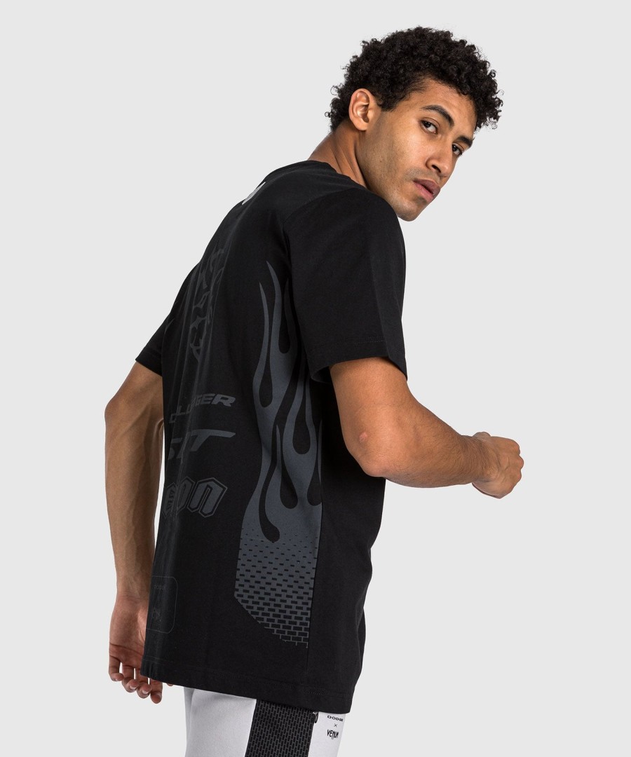 Ανδρικό t-shirt venum x dodge demon 170 - Μαύρο