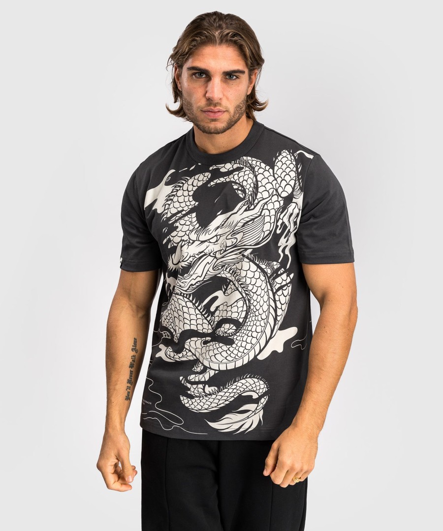 Ανδρικό t-shirt venum dragon flight - ΓκριΛευκό