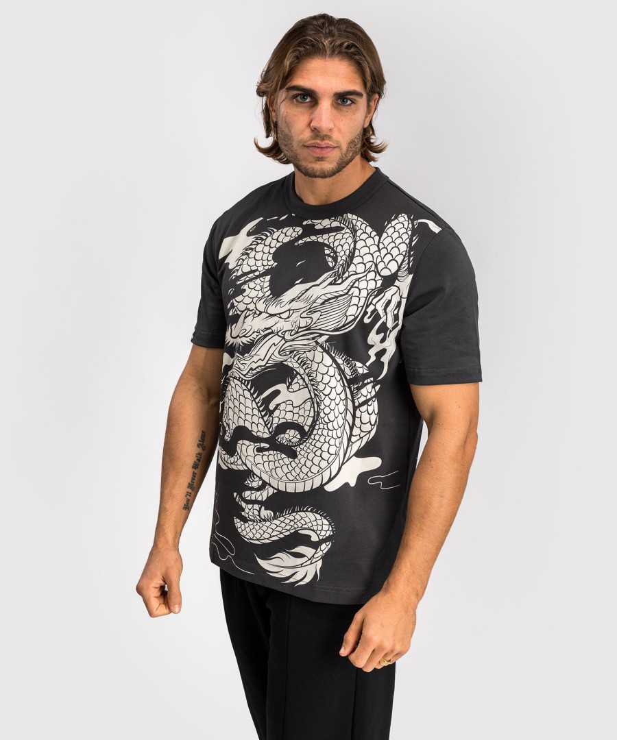 Ανδρικό t-shirt venum dragon flight - ΓκριΛευκό