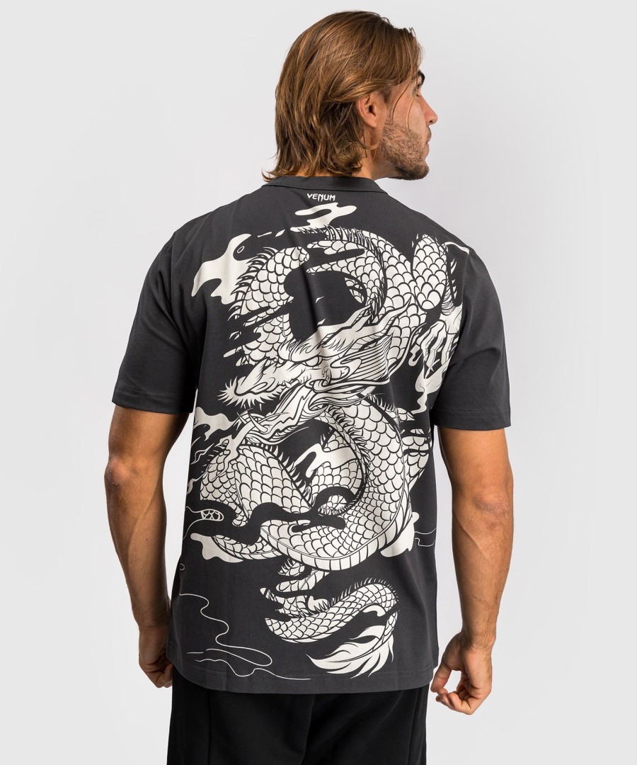 Ανδρικό t-shirt venum dragon flight - ΓκριΛευκό
