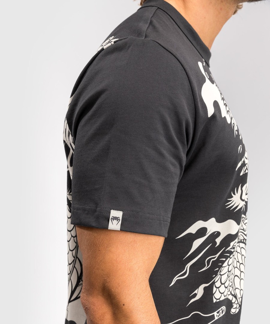 Ανδρικό t-shirt venum dragon flight - ΓκριΛευκό