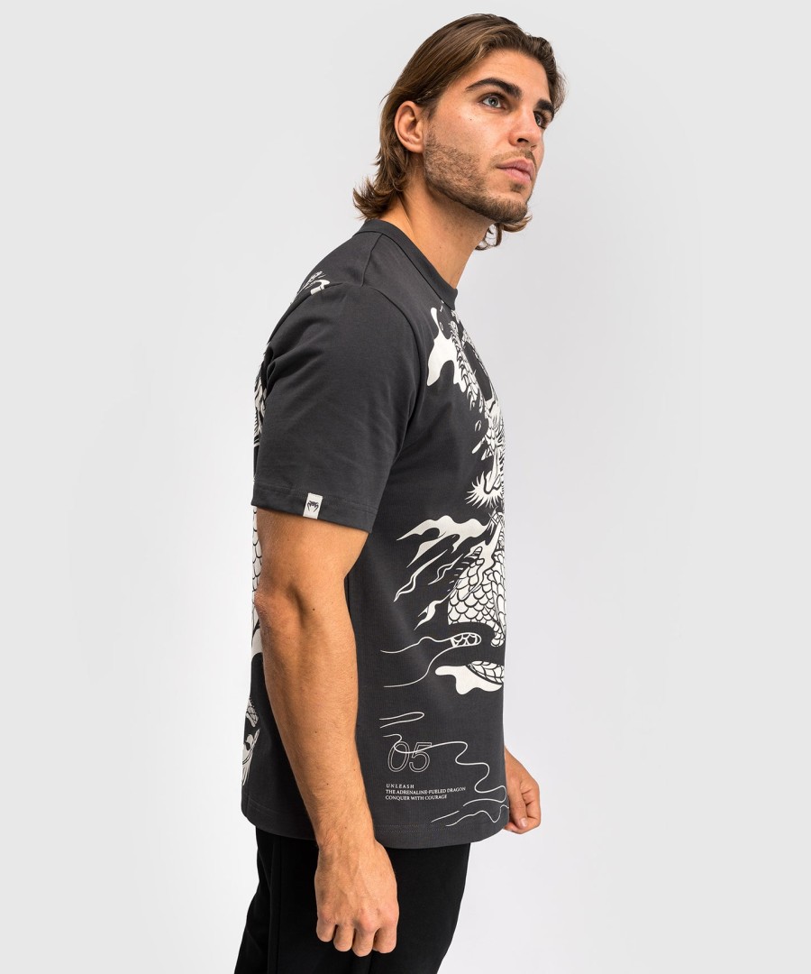 Ανδρικό t-shirt venum dragon flight - ΓκριΛευκό
