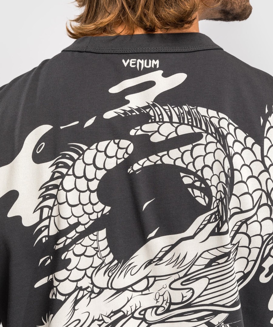 Ανδρικό t-shirt venum dragon flight - ΓκριΛευκό
