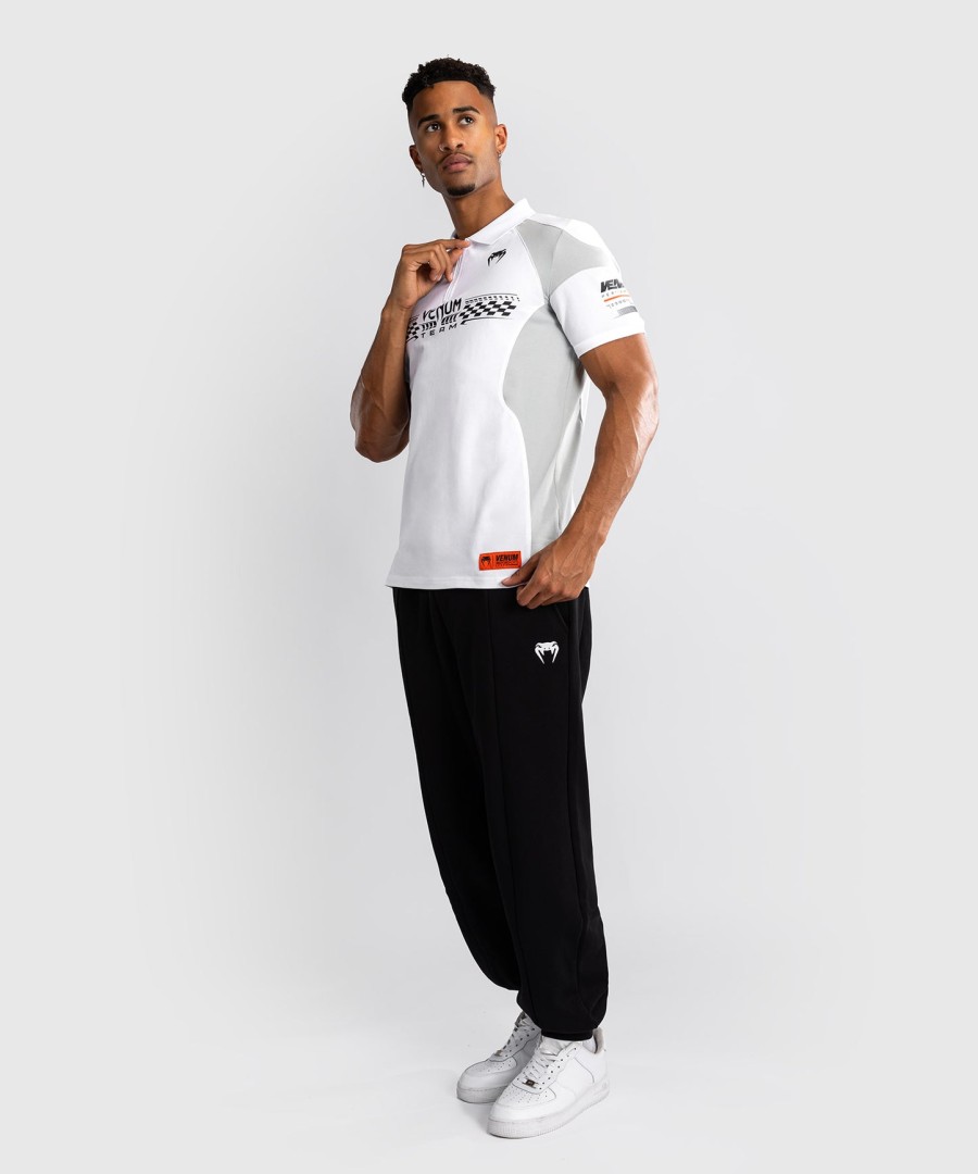 Πόλο venum motorsport cotton - Λευκό