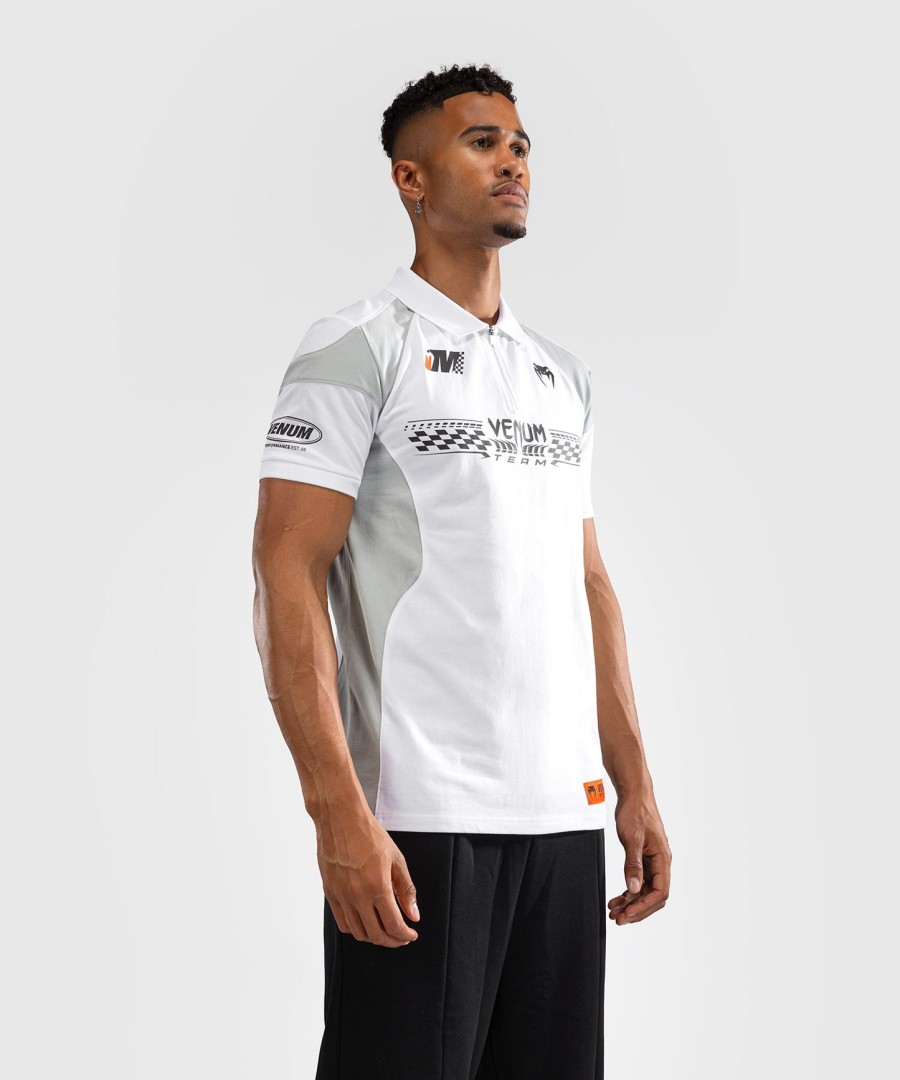 Πόλο venum motorsport cotton - Λευκό