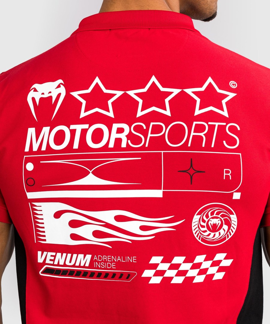 Πόλο venum motorsport cotton - racer red