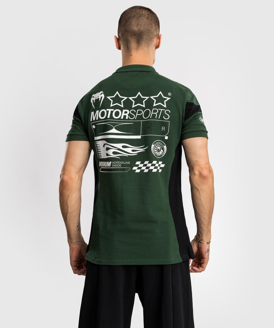 Πόλο venum motorsport cotton - deep forest