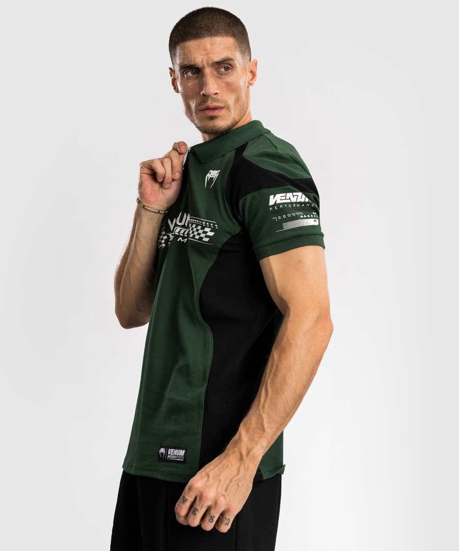 Πόλο venum motorsport cotton - deep forest