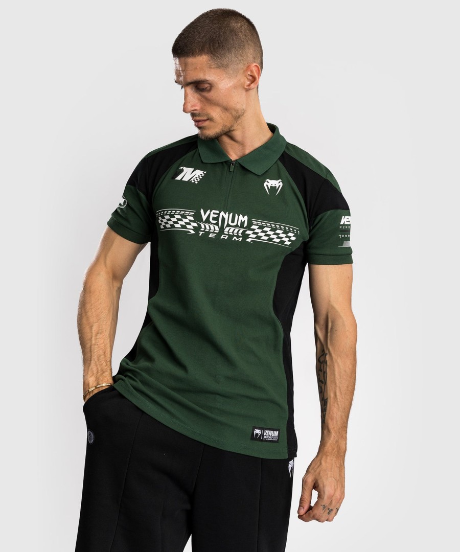 Πόλο venum motorsport cotton - deep forest