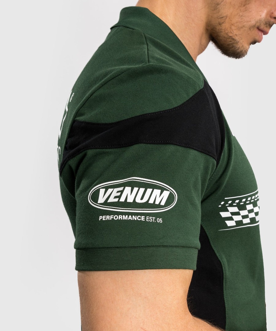 Πόλο venum motorsport cotton - deep forest