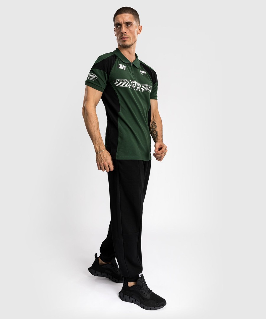 Πόλο venum motorsport cotton - deep forest