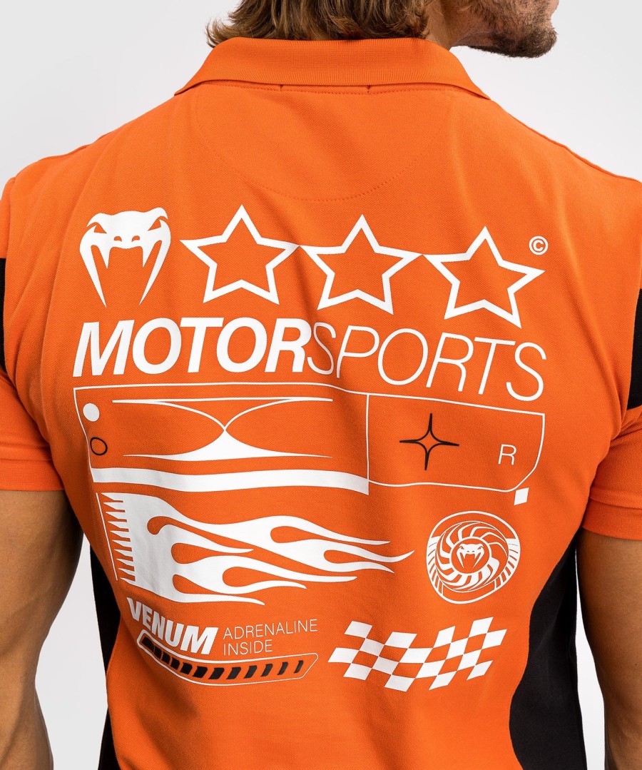 Πόλο venum motorsport cotton - Μανταρίνι