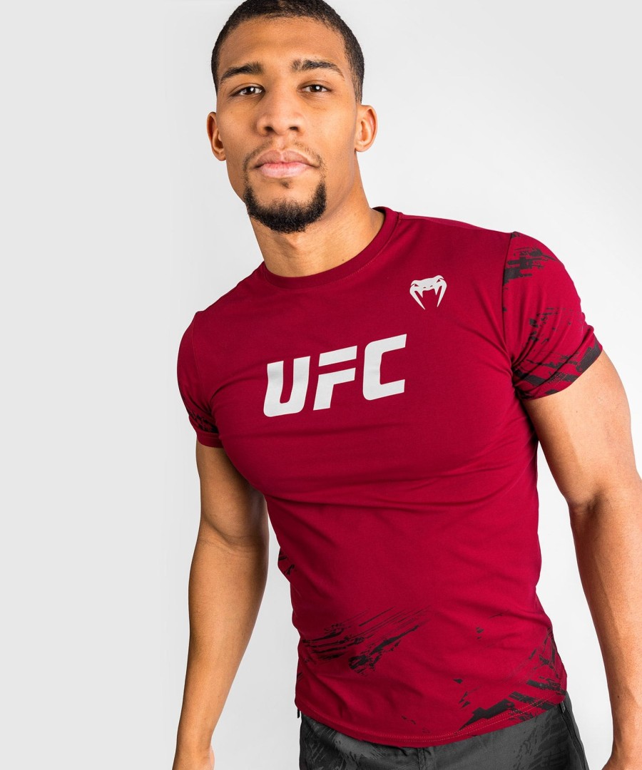 Μπλούζα με κοντό μανίκι ufc venum authentic fight week men 2.0 - Κόκκινο