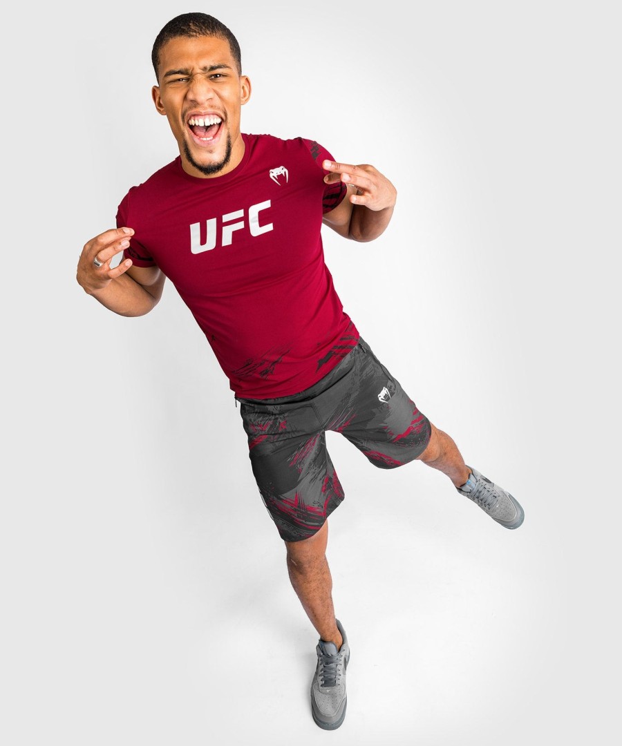 Μπλούζα με κοντό μανίκι ufc venum authentic fight week men 2.0 - Κόκκινο