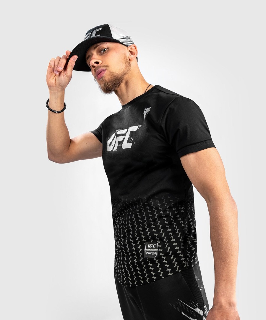 Μπλούζα με κοντό μανίκι ufc venum authentic fight week men 2.0 - Μαύρο