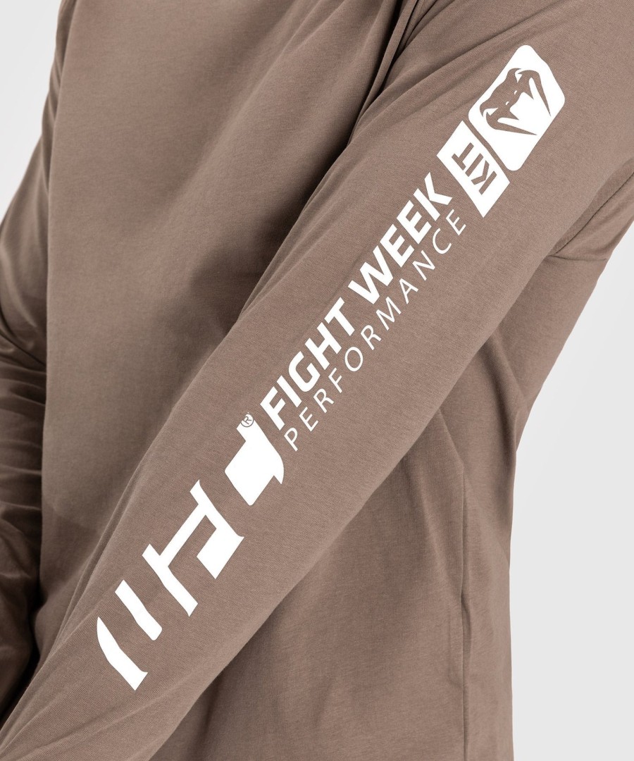 ufc adrenaline by venum fight week Ανδρικό Μακρυμάνικο t-shirt - Χάλκινο