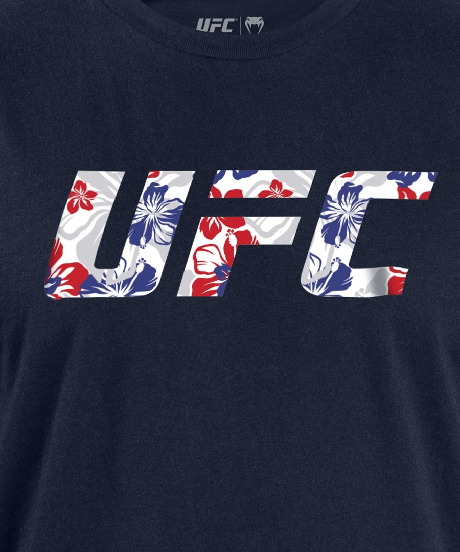 Ανδρικό t-shirt ufc unrivaled by venum navy max holloway