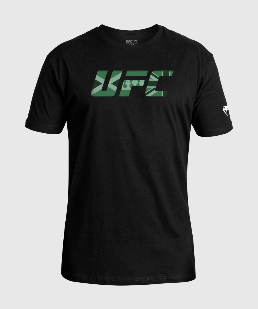 Ανδρικό t-shirt ufc unrivaled by venum black leon edwards