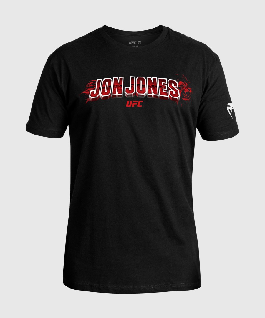 Ανδρικό t-shirt ufc unrivaled by venum με Μαύρο t-shirt jon jones