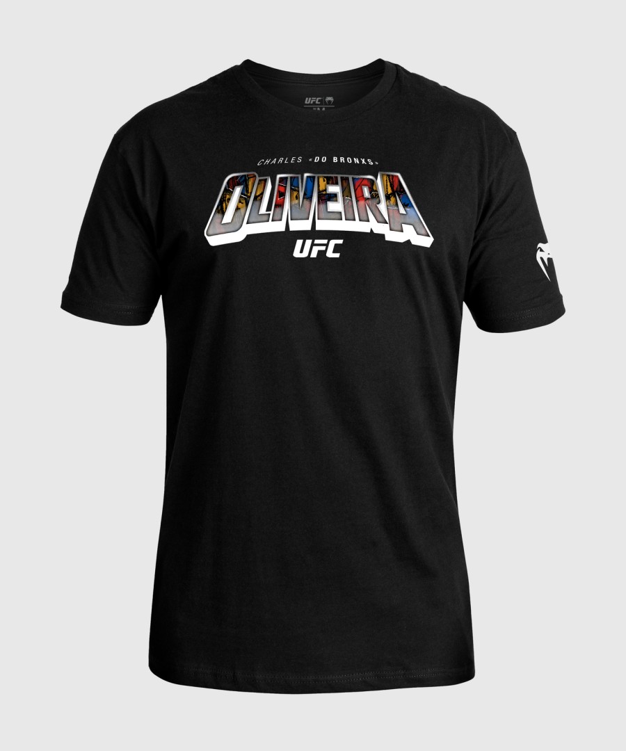 Ανδρικό ufc unrivaled by venum black charles oliveira t-shirt