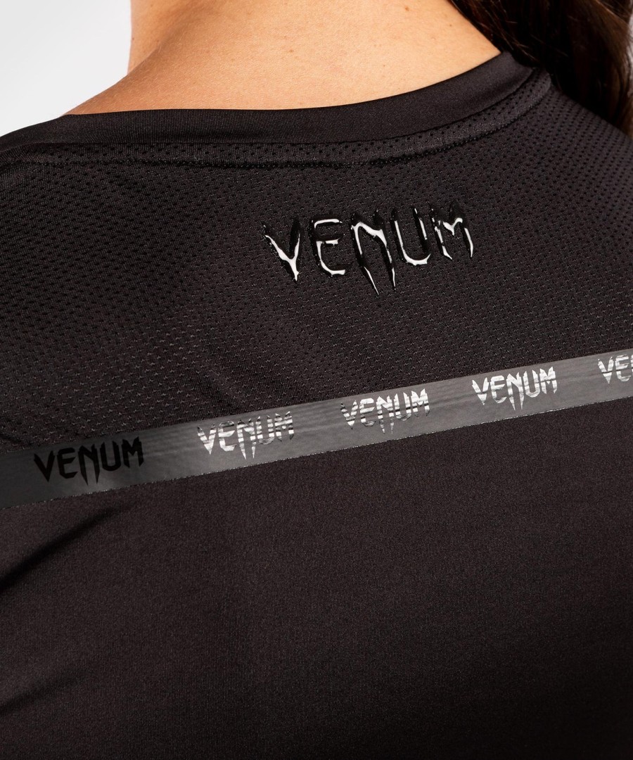 Μπλούζα venum g-fit dry-tech - Για γυναίκες - ΜαύροΜαύρο