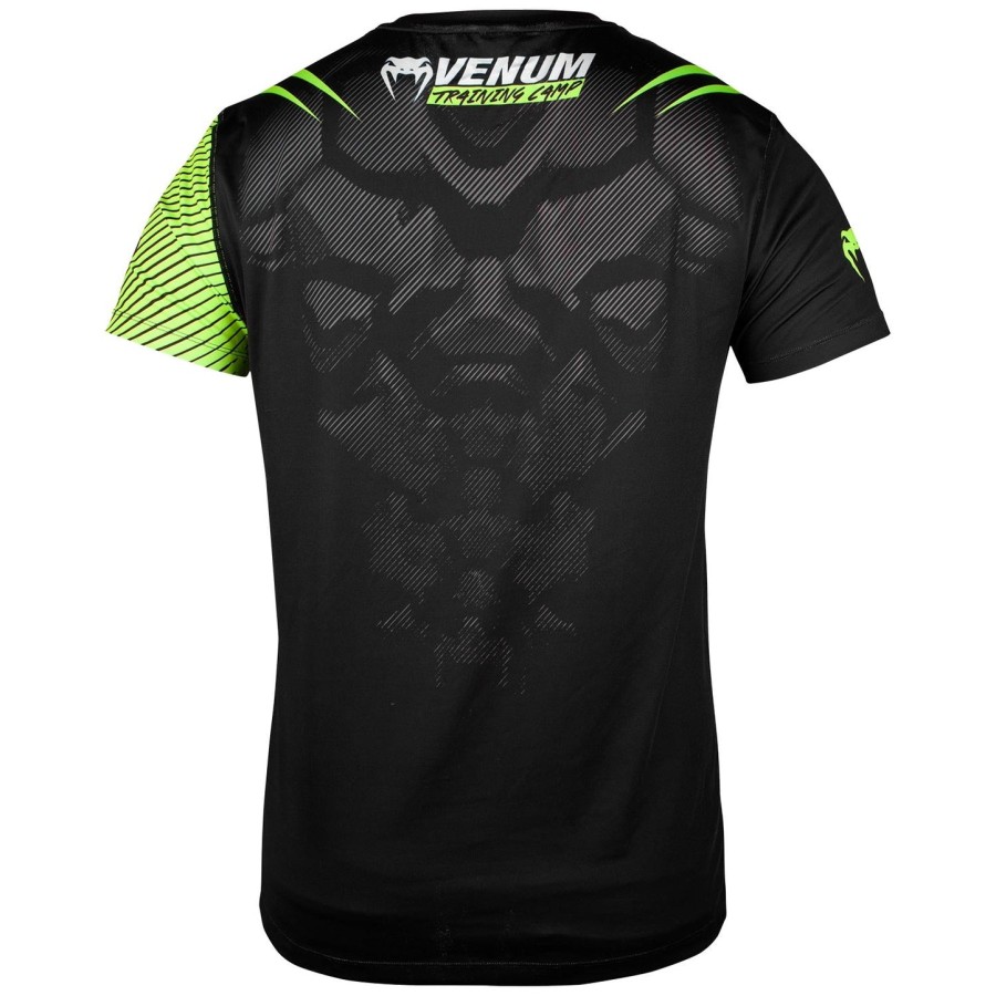 Μπλούζα venum training camp 2.0 dry tech - ΜαύροΝεοκίτρινο - Αποκλειστικό