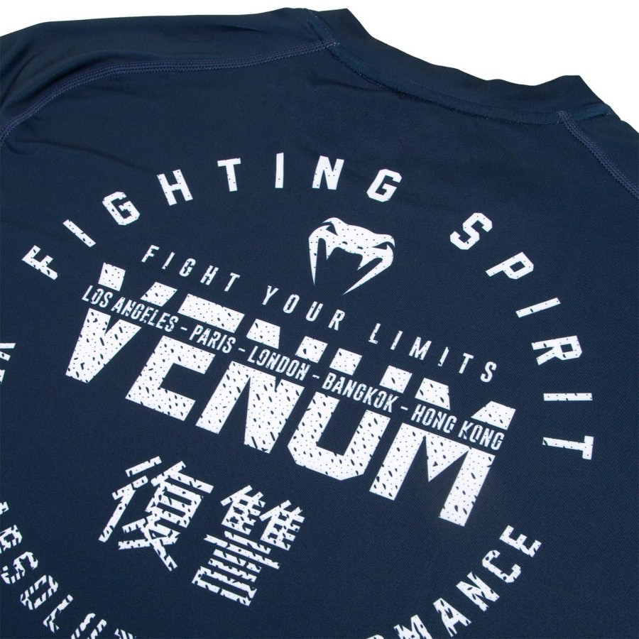 Μπλούζα venum signature dry tech - ΜπλεΛευκό